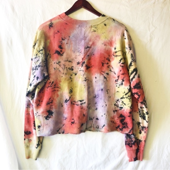 ANTHROPOLOGIE | LETLUV ZOEY TIE-DYE SWEATSHIRT SMALL - Picture 8 of 8